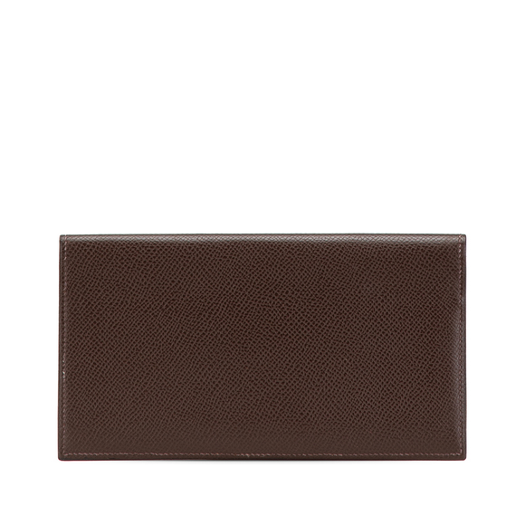 Pre-Loved Hermes Epsom Citizen Twill Wallet - Picture 1 of 12